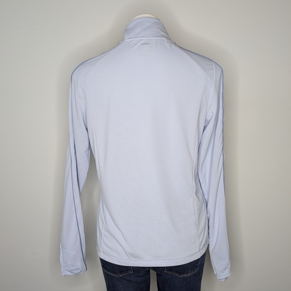 Mondetta light blue 1/3 zip lightweight pullover M - Picture 6 of 9
